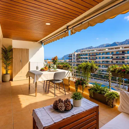 Oceanview - Large Terrace - Pool & Jacuzzi - Floor - Gigantes דירה