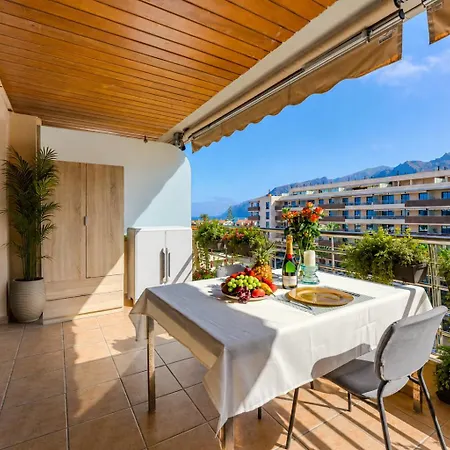 Apartament Oceanview - Large Terrace - Pool & Jacuzzi - Floor - Gigantes Puerto de Santiago (Tenerife)