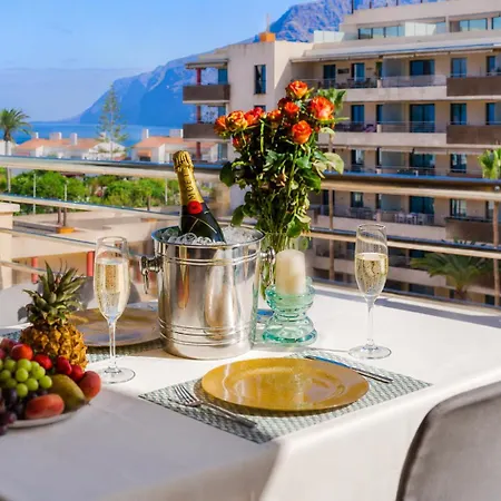Apartament Oceanview - Large Terrace - Pool & Jacuzzi - Floor - Gigantes Puerto de Santiago (Tenerife)